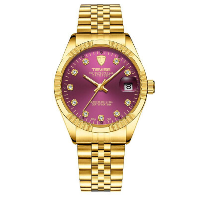 

TEVISE Men Brand Watch Fashion Luxury Wristwatch Waterproof Semi-automatic Mechanical Watch Luminous Sport Casual Watches