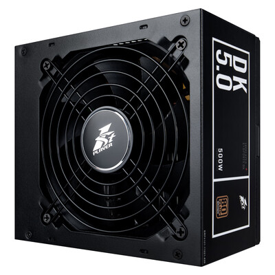 

1STPLAYER DK50 500W Active PFC High Performance ATX Power Supply 80 Plus Bronze Certified Non-Modular