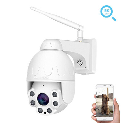 

OWSOO Wireless 1080P Security Camera WiFi IP Camera for Home Surveillance Outdoor Monitor with Cell Phone App Two Way Audio PTZ