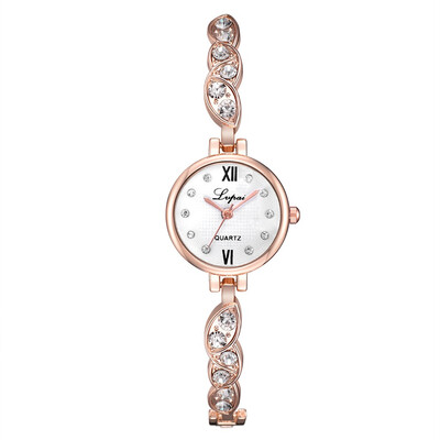 

Korean fashion casual alloy bracelet watch new full diamond bracelet fashion watch