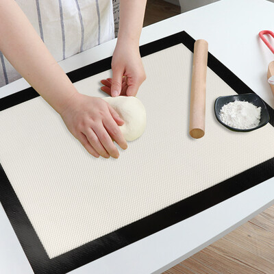 

Greensen Non-Stick Silicone Baking Mat for Bread Oven Steaming Mesh Pad BakewareBaking Mat