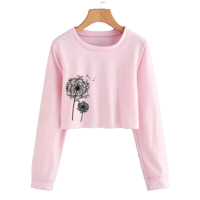 

Starmoon Womens Long Sleeve O Neck Printed Sweatshirt Pullover Tops Blouse