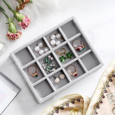 

New Drawer Diy Jewelry Storage Tray Ring Bracelet Gift Box Jewellery Organizer Earring Holder Small Size Fit Most Room Space