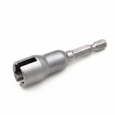 

1pcs 14" 65mm Length Chrome Vanadium Steel Hex Shank Electric Screwdriver Socket Wrench Socket Slotted Extension Driver Bit