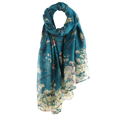 

Gobestart Women Printed Long Scarf Warm Wrap Shawl