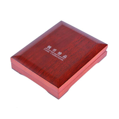 

PCGS NGC Silver Coin Identification Collection Box Coin Storage Wooden Box