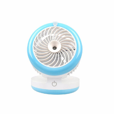 

Mini Portable Spray Mist Fan Foldable Desktop Humidifier USB Charging with 2000mAh Power Bank Portable Water Spray Fan Black