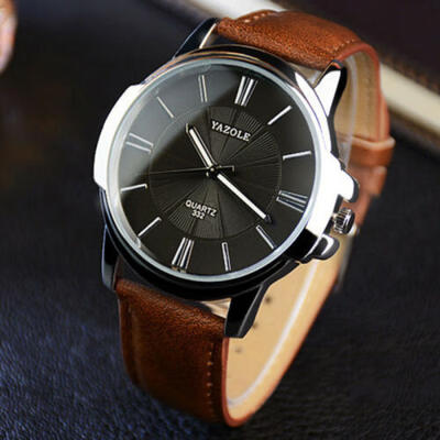 

Men Watch Luxury Analog Quartz Watch Business Fashion Sport Wristwatch Band UK
