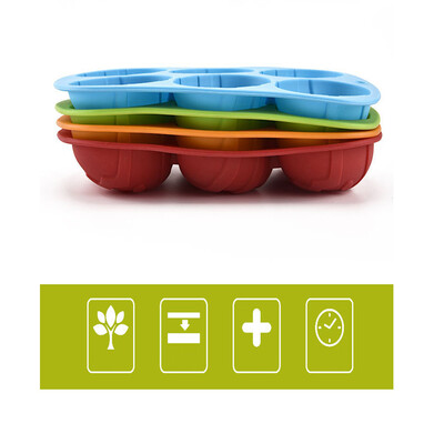 

Gobestart DIY Easter egg - shaped silicone tool mold new mold RD