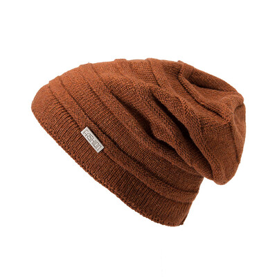 

Tailored Men Women Warm Crochet Winter Plus Velvet Ear Protector Slouchy Hat