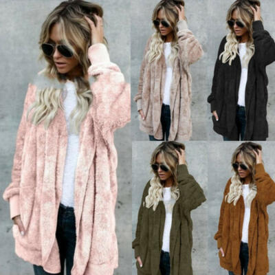 

Womens Long Oversized Loose Knitted Sweater Cardigan Outwear Coat New