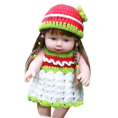 

Tailored Newborn Baby Doll Gift Toy Soft Vinyl Silicone Lifelike Kid Toddler Girl GN