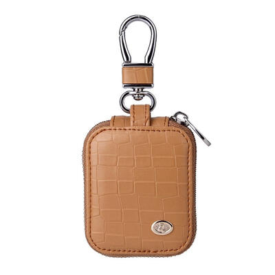 

PU Leather Case For Apple AirPods 1 2 Protective Case Shockproof Cover With Keychain