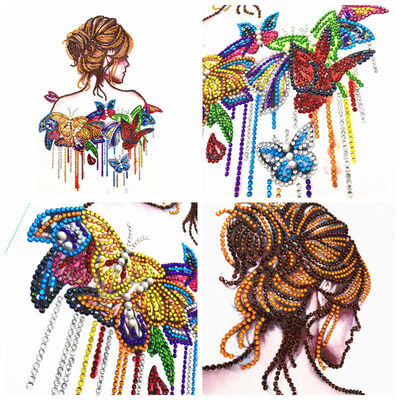 

DIY 5D Diamond Painting Kits Partial Drill Embroidery Paintings Rhinestone Pasted DIY Painting Cross Stitch Arts