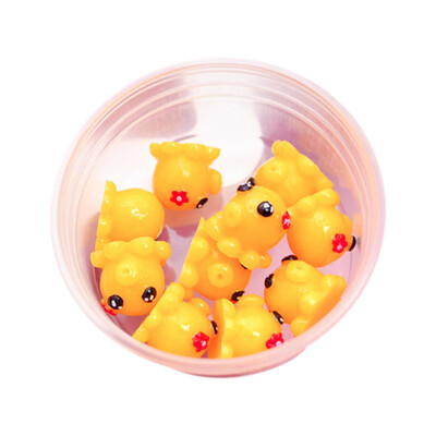 

Tailored Cute Mini Animal Resin Slime Accessories For Slime Making Art DIY Craft