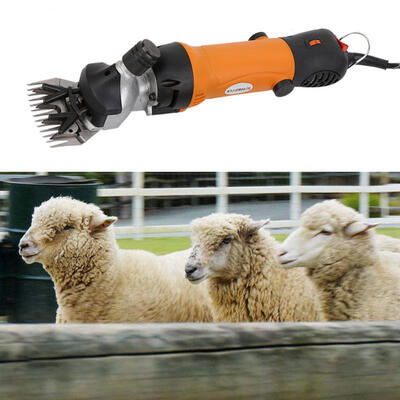 

Greensen Eu 6 Files 220V Electric Wool Scissors Sheep Goat Shearing Clipper Handy Shear Tool