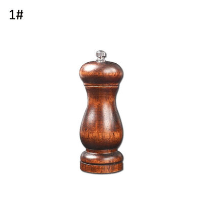 

Home Kitchen Cookware Adjustable Wooden Manual Pepper Mill Filler Grinder Gadget