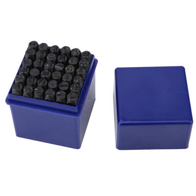 

Greensen 36pcsset 6mm Steel Alphabet Letter & Number Stamp Punch Die Tool Kit