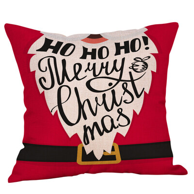 

〖Follure〗New Christmas Cotton Linen Pillow Case Sofa Cushion Cover Home Decor