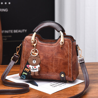 

Womens large-capacity messenger bag Korean version of simple&stylish handbag tide Joker on the new shoulder bag