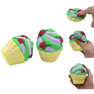 

Gotoamei Stress Reliever Ice Cream Scented Super Slow Rising Kids Squeeze Toy