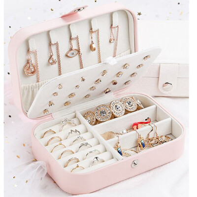 

〖Follure〗Earring Ring Jewelry Display Storage Box Case Organizer Flannel Tray Holder Gift