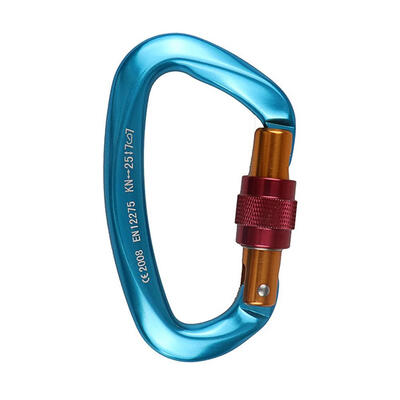 

25KN Climbing Buckle Security Safety Master Lock Outdoor Rock Climbing