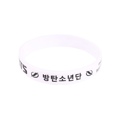 

Kpop BTS Not Today Silicone Letter Print Bracelet Pair Bracelet Sports Bracelet Star Same Style Bracelet Hot Gift