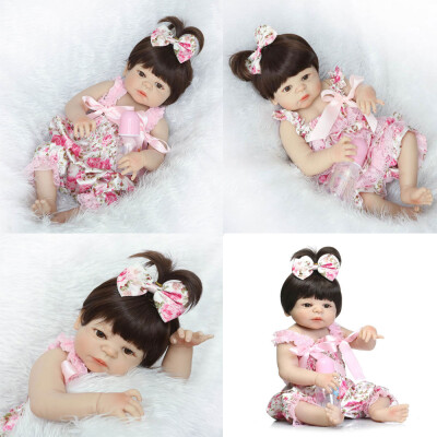 

Ktaxon 22" Lifelike Reborn Baby Doll Handmade Silicone Full Body Vinyl