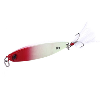 

3D Mini Fishing Lure Artificial Bait False Fish Shape Reusable Metal Feather Hard Lure Fishing Accessories