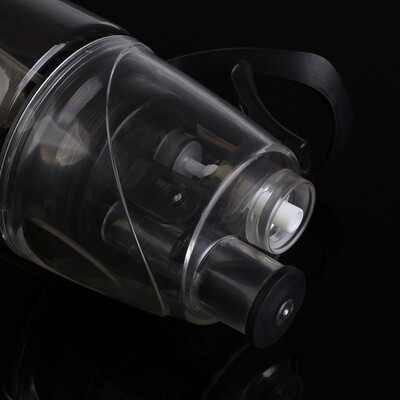 

Siaonvr 400ML Sport Cycling Mist Spray Water Gym Beach Bottle Leak-proof Drinking Cup