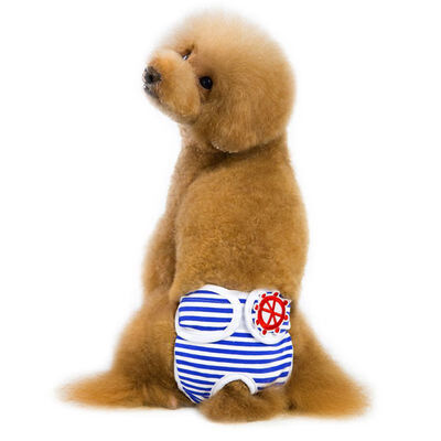 

Dog Stripes Physiological Pants for Female Dogs Pets Menstruation Shorts Pants Pet