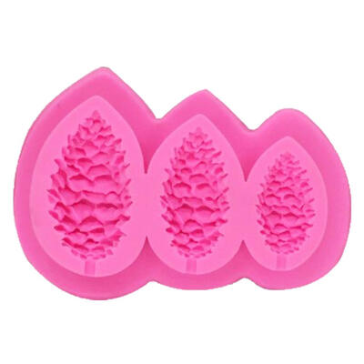 

Fondant Cake Silicone Mold Pine Cone Shape Decorative Pattern Baking Mould