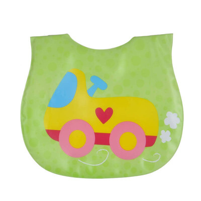 

Baby Bibs Child Double Layer EVA Waterproof Bibs Cartoon Children Bibs 2017 bavoir babador babero