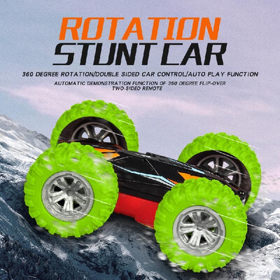 

Create Toys 8031 148 RC Stunt Car 24G Double-sided Flip 360° Rotation Off-road Climbing Racing Car for Kids