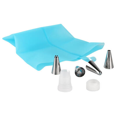 

Greensen 42Pcs DIY Cake Decorating Kit Piping Tips Pastry Icing Bags Nozzles Bakeware Tools