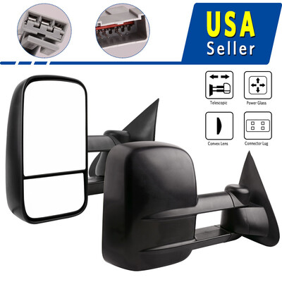 

For 97-03 Ford F-150 97-99 F-250 Light Duty Regular Super Cab Power Tow Mirrors