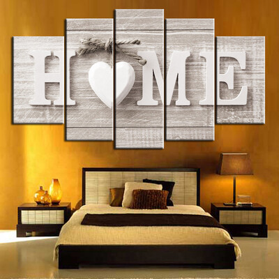 

JPGIF Unframed 5 Panels Wall Art of Home Painting Pictures Prin