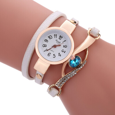 

Explosion models fashion belt quartz watch peacock eye winding bracelet watch female models