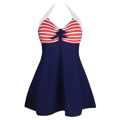 

Saidsome One Piece Swimsuits for Women Slimming Monokini Swimwear Bathing Suits HalterSwi