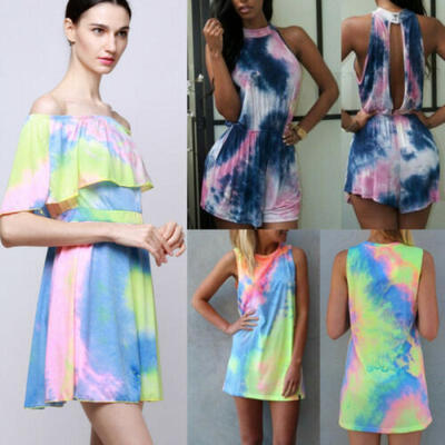 

NEW Women Summer Beach Wear Bikini Cover Up Boho Swimwear Ladies Swing Sun Dress
