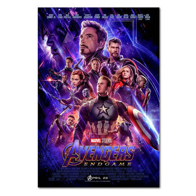 

Avengers Endgame Poster Wall Art Mural Home Decor for Bedroom Livring Room