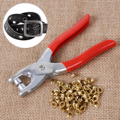 

Prong Ring 100 Sets Snap Buttons Stud Press Grommet Rivets Eyelet Fastener Plier