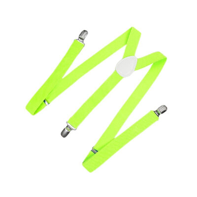 

New Fashion Men Women Clip on Suspenders Elastic Y-Shape Back Formal Unisex Adjustable Braces