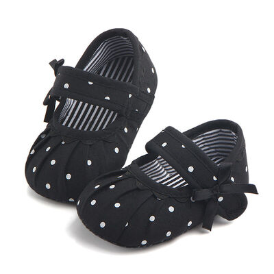 

Newborn Baby Girl Soft Sole Canvas Crib Shoes Anti-slip Sneaker Prewalker 0-18M