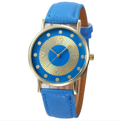 

Splendid Fshion Reloje Casual Watches Female Geneva Faux Leather Quartz Analog Wrist Watch For Women Lady 233