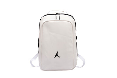 

Nike air Jordan sample designer Pure white black men women outdoor school bag student backpack sport athletic fashion gym bags