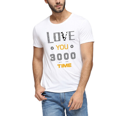 

Toponeto Mens Letter Printed Pattern Casual Fashion Lapel Short Sleeve Shirt