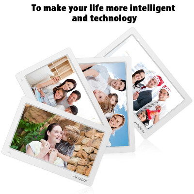 

Andoer 156 Inch Digital Photo Picture Frame FHD 19201080 IPS Screen Support CalendarClockMP3Photos1080P Video Player with 75
