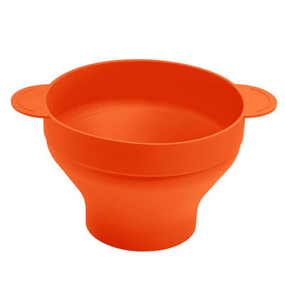 

Silicone Microwave Popcorn Bowl Folding Popcorn Maker Bucket with Handle